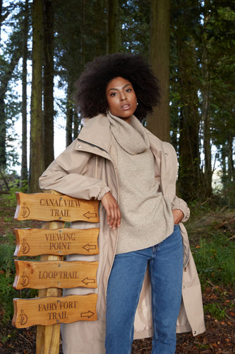 Camel Stone Rain Mac