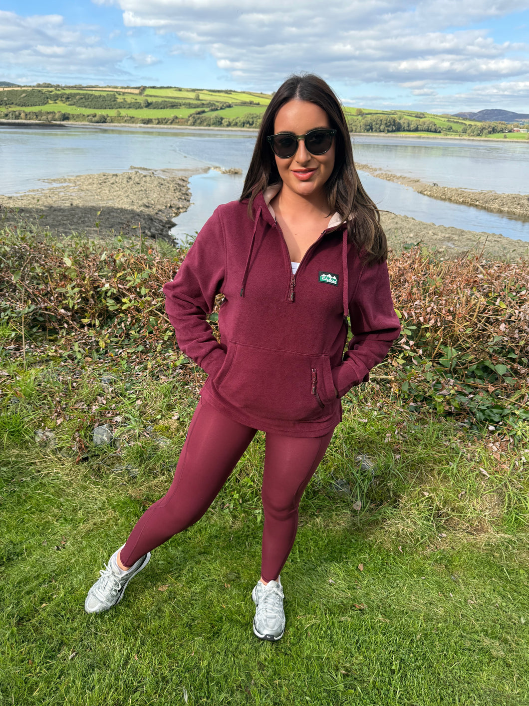Winter Berry Ballistic Hoodie 1/4 Zip