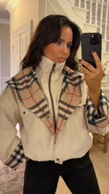 Load image into Gallery viewer, Cream BB Pattern Lux Jacket