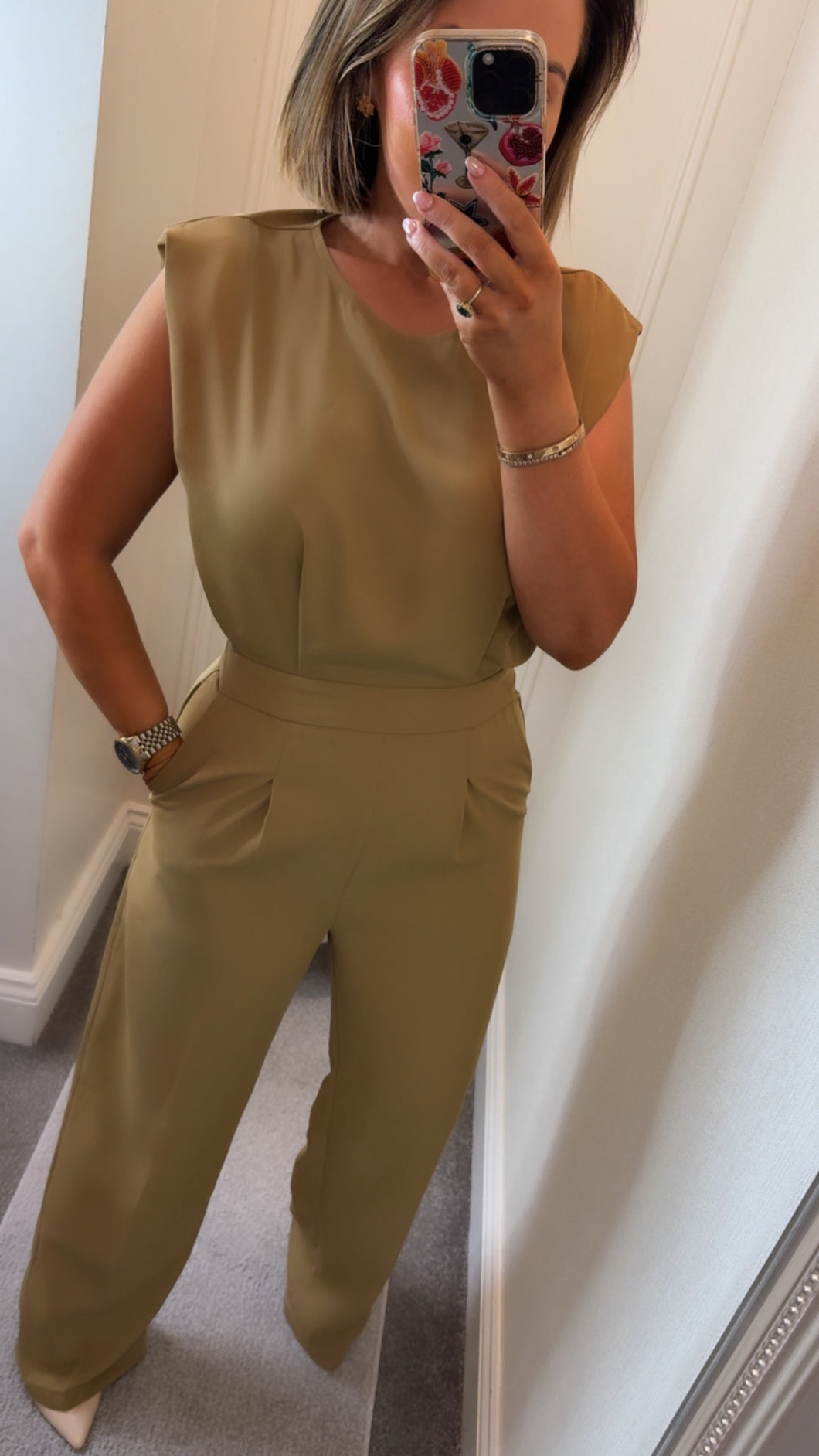 Camel Tan Jumpsuit
