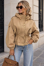 Load image into Gallery viewer, Pre order for Friday 9th Camel Jacket Gold Detaling