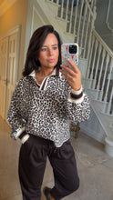 Load image into Gallery viewer, Leopard Knit Sweater