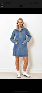 Denim 100% Cotton Dress 31st July