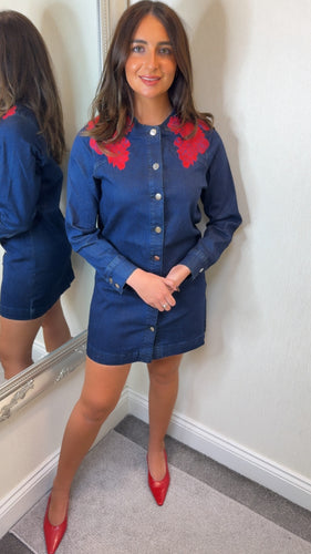 Denim Mini Dress