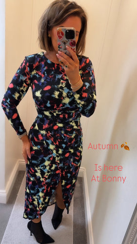 Multi color Midimax Dress