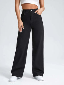 Black Wide Legged Jeans