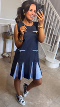 Load image into Gallery viewer, Denim Smock dress