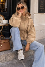 Load image into Gallery viewer, Pre order for Friday 9th Camel Jacket Gold Detaling