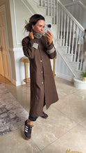 Load image into Gallery viewer, Brown Trench Coat