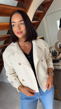 Load image into Gallery viewer, Denim Blend Cream Mac Jacket