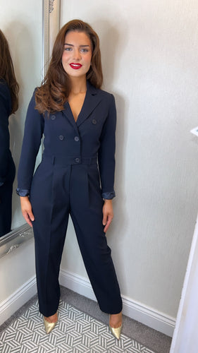 Navy Jumpsuit