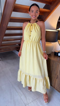 Load image into Gallery viewer, Butter Yellow Maxi Dress
