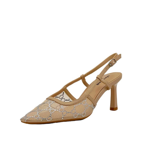 Square Point Mesh Shoe