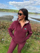 Load image into Gallery viewer, Winter Berry Ballistic Hoodie 1/4 Zip