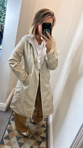 Cream Rain Jacket