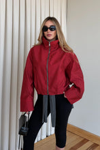Load image into Gallery viewer, Red Check Bomber