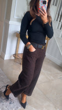 Load image into Gallery viewer, Brown Balloon Polka Jeans
