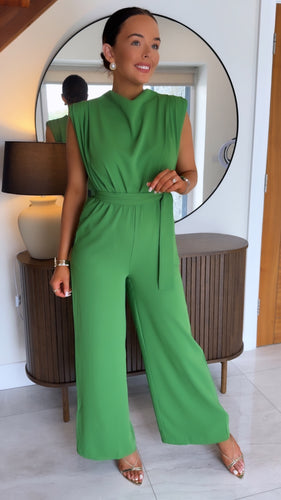 Green Maxi Jumpsuit