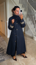 Load image into Gallery viewer, Navy Trench