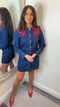 Load image into Gallery viewer, Denim Mini Dress