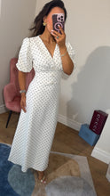 Load image into Gallery viewer, Polka Pearl Maxi Dress
