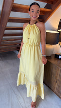 Load image into Gallery viewer, Butter Yellow Maxi Dress