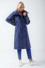 Load image into Gallery viewer, Navy Rain Mac
