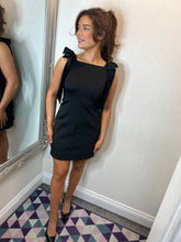 Load image into Gallery viewer, Black Bow Dress