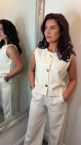 Beige 2 Piece Co Ord