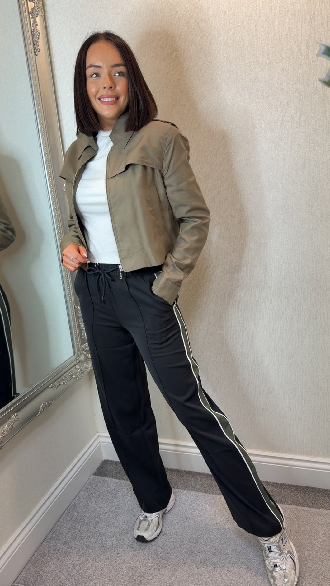 Black & Khaki Jogger