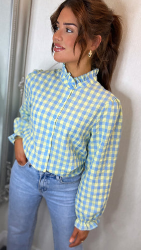 Blue Checked Shirt
