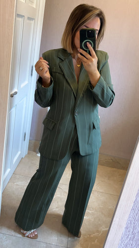 Forrest Green Pin Suit