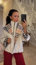 Load image into Gallery viewer, Cream BB Pattern Lux Jacket