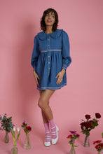 Load image into Gallery viewer, Denim collar dress