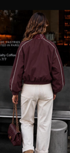 Load image into Gallery viewer, Burgundy Sports Lux jacket
