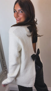 Bow Back Knit