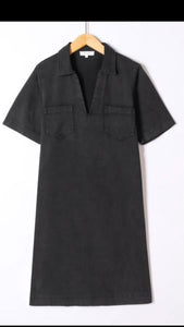 Noir 100% Cotton Dress