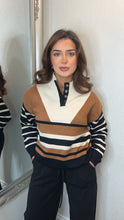 Load image into Gallery viewer, Autumnal Stripe Sweater