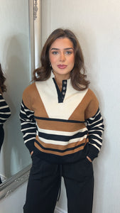 Autumnal Stripe Sweater