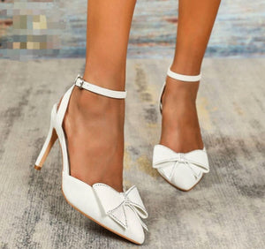 White Bow Shoe