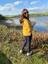 Load image into Gallery viewer, Mustard Hoodie 1/4 Zip