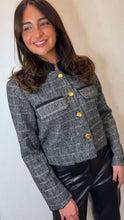 Load image into Gallery viewer, Black Tweedie Jacket