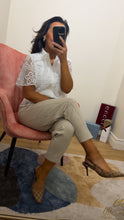 Load image into Gallery viewer, Lace lined shirt